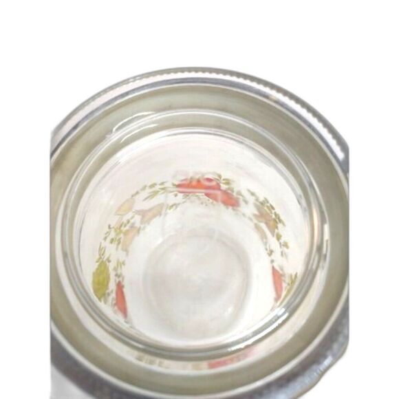 Vintage Arc Spice Of Life Glass Mushrooms and Vegetable Jar Canister 1 L France - Picture 5 of 15